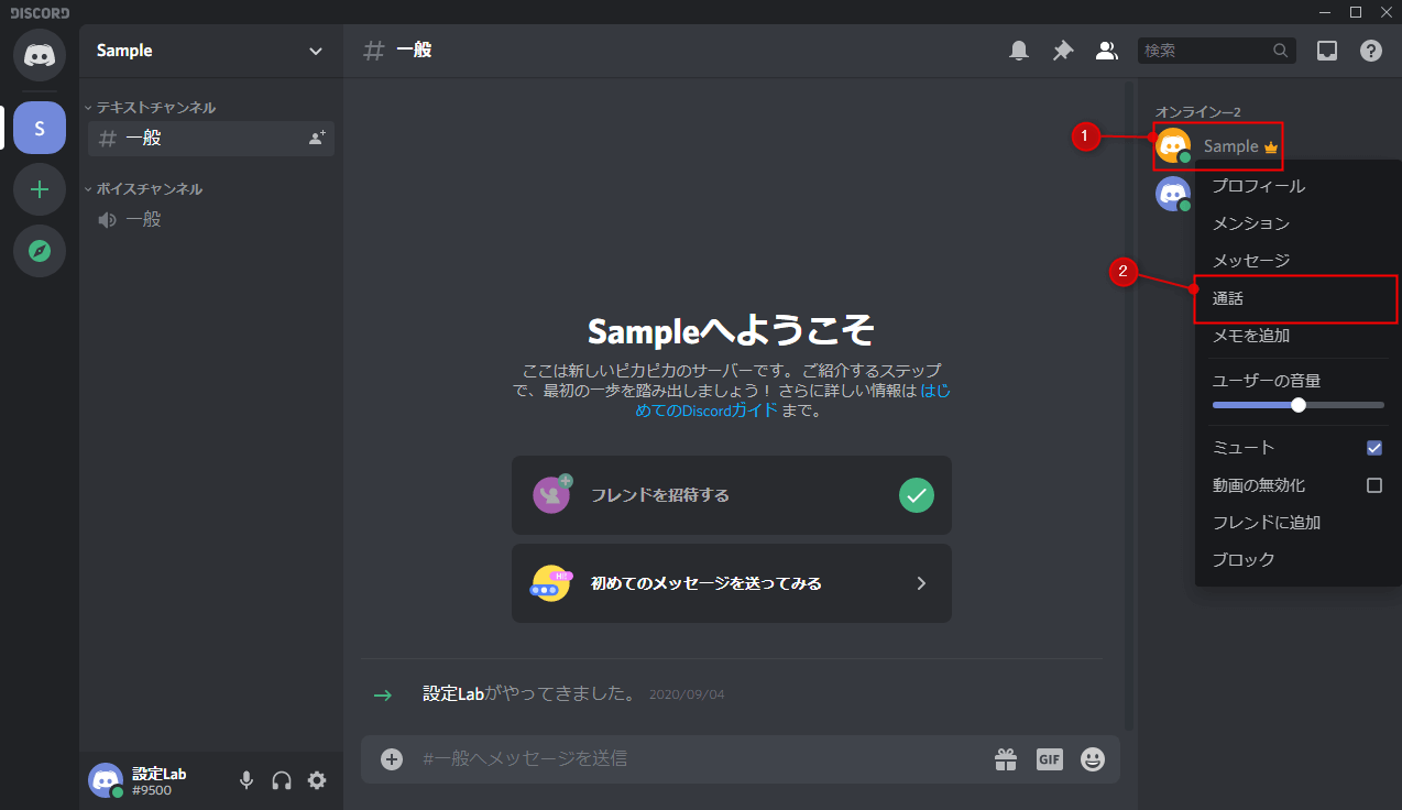 Discord 音声通話のやり方 ボイスチャンネル Dm 設定lab