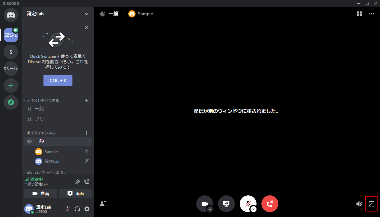 Discord ビデオ通話中の使い方 設定lab