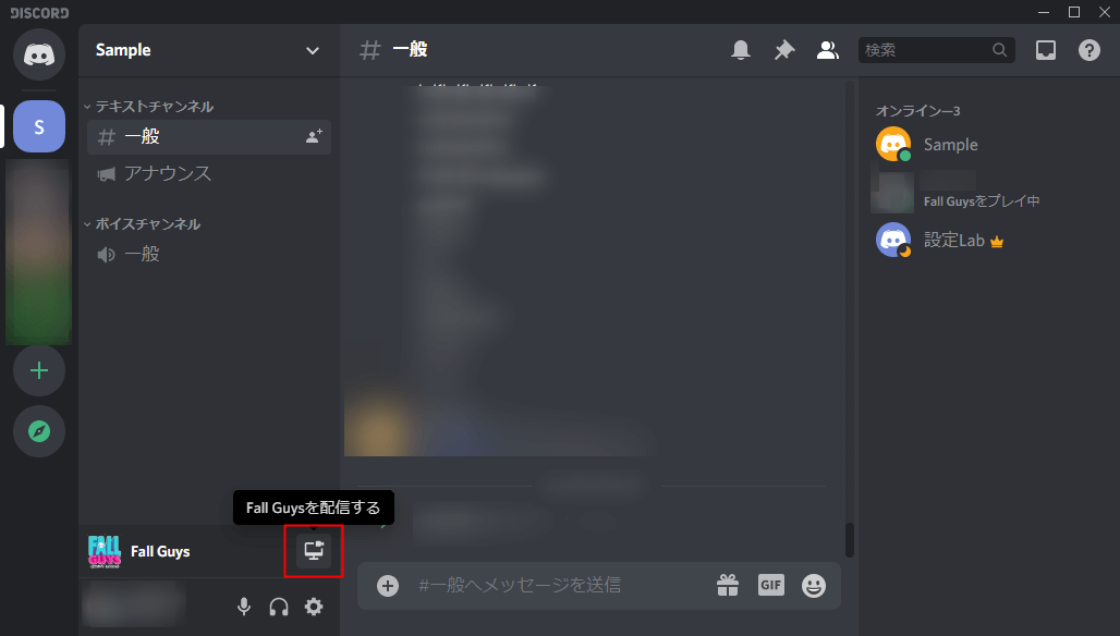 Discord 画面 共有